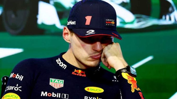 max-verstappen-angry-saudi-gp-2023-red-bull-beaten-by-perez